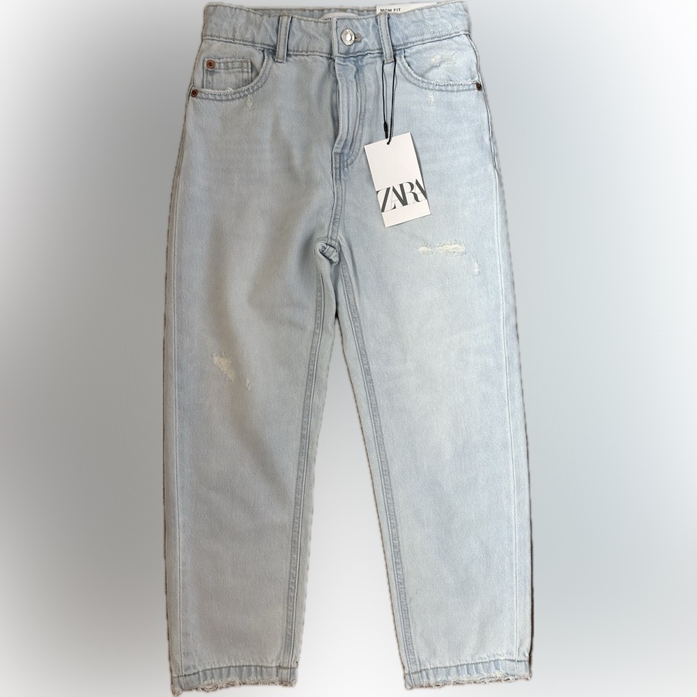 Zara Kids Mom Fit Jeans, NWT